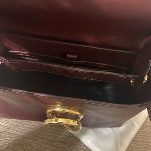 3.1 Phillip Lim Burgundy Mini Alix Top Handle Bag